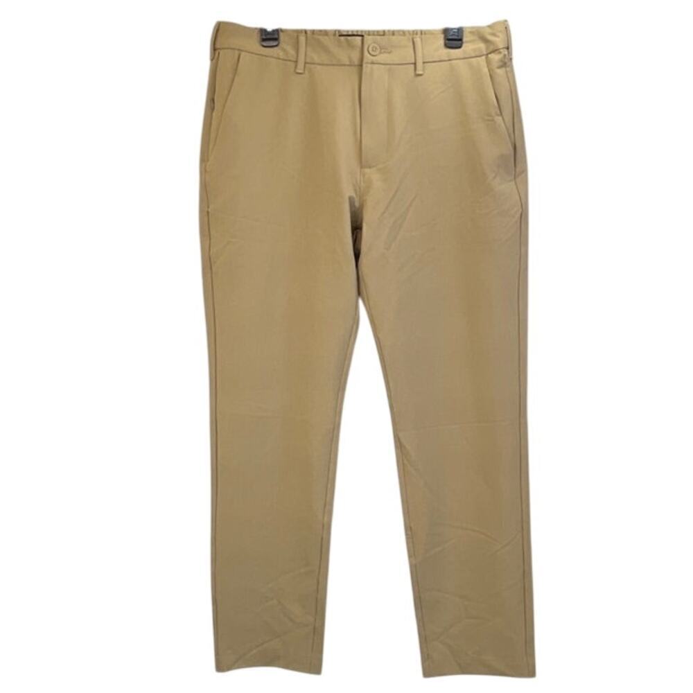 Abercrombie & Fitch Mens Khaki L Skinny Taper Stretch Preppy/Office Wear Pants